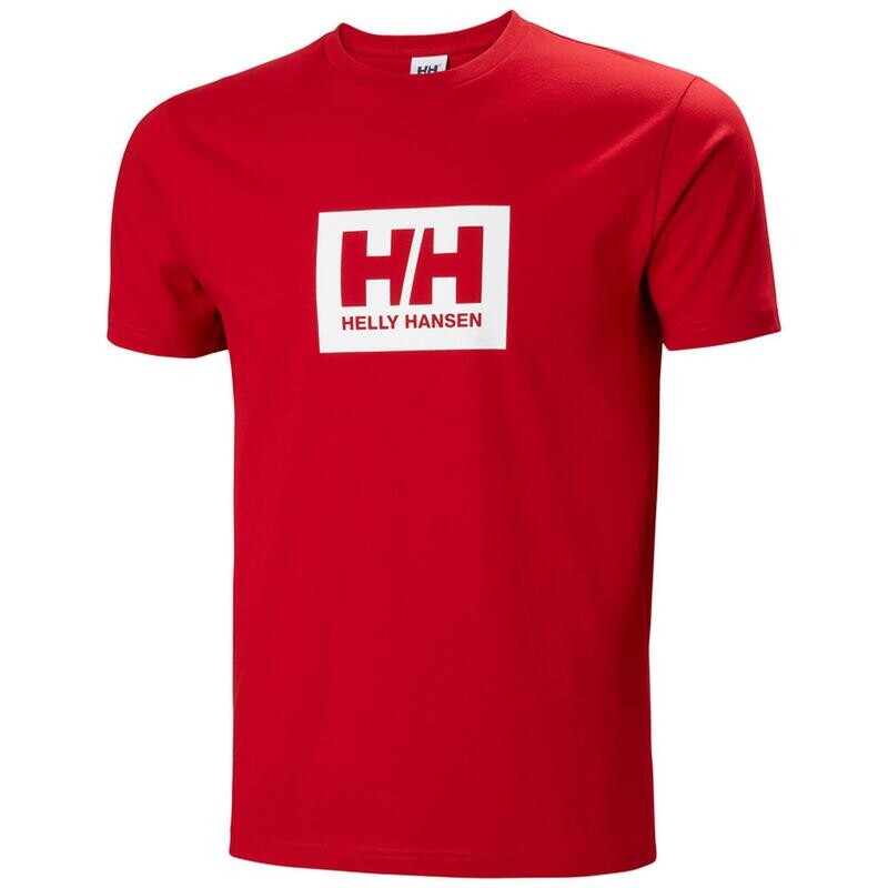 

Мужская футболка Helly Hansen HH BOX с коротким рукавом, цвет rojo