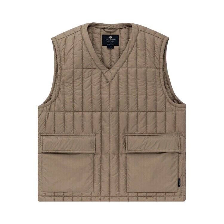 

Жилет Aimé Leon Dore x Woolrich Filled Vest, коричневый