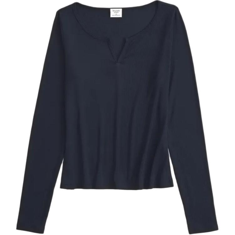 

Футболка Women's Abercrombie＆Fitch, темно-синий