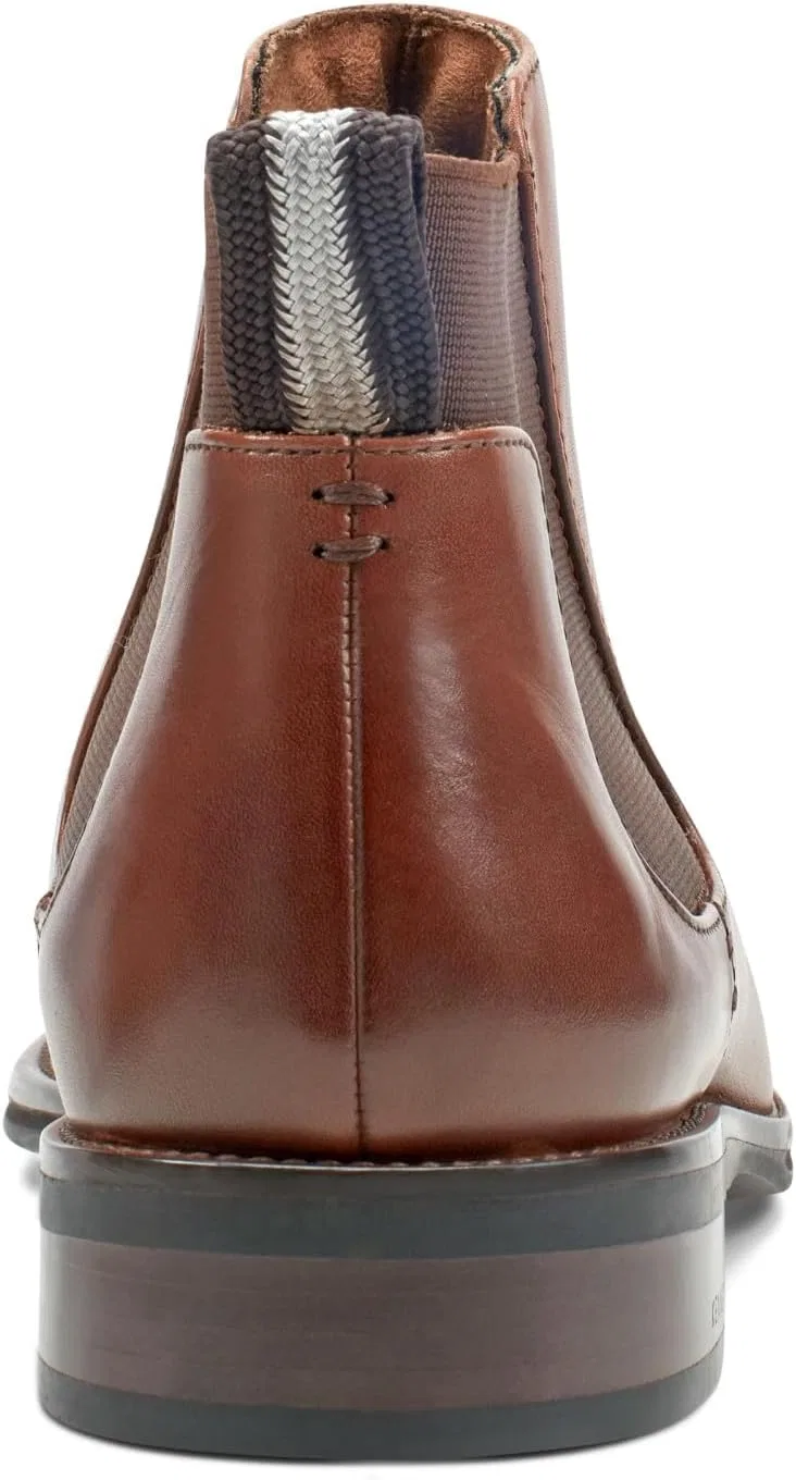 Мужские ботинки Kenneth Cole New York Tully Chelsea, Medium Brown Leather — фото 2