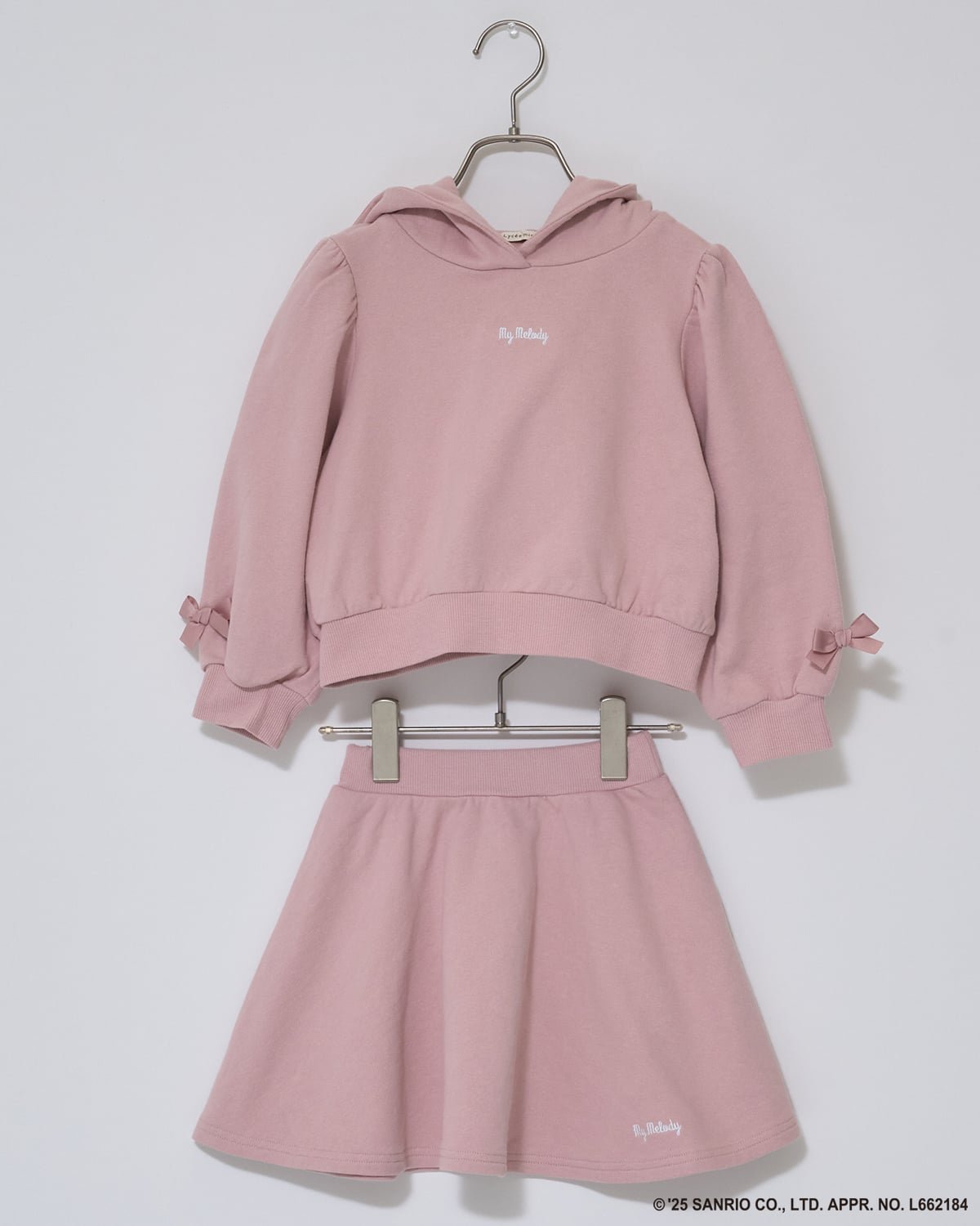 Комплект из худи и расклешенной юбки-трансформера Lycee mine, Off white — фото 3