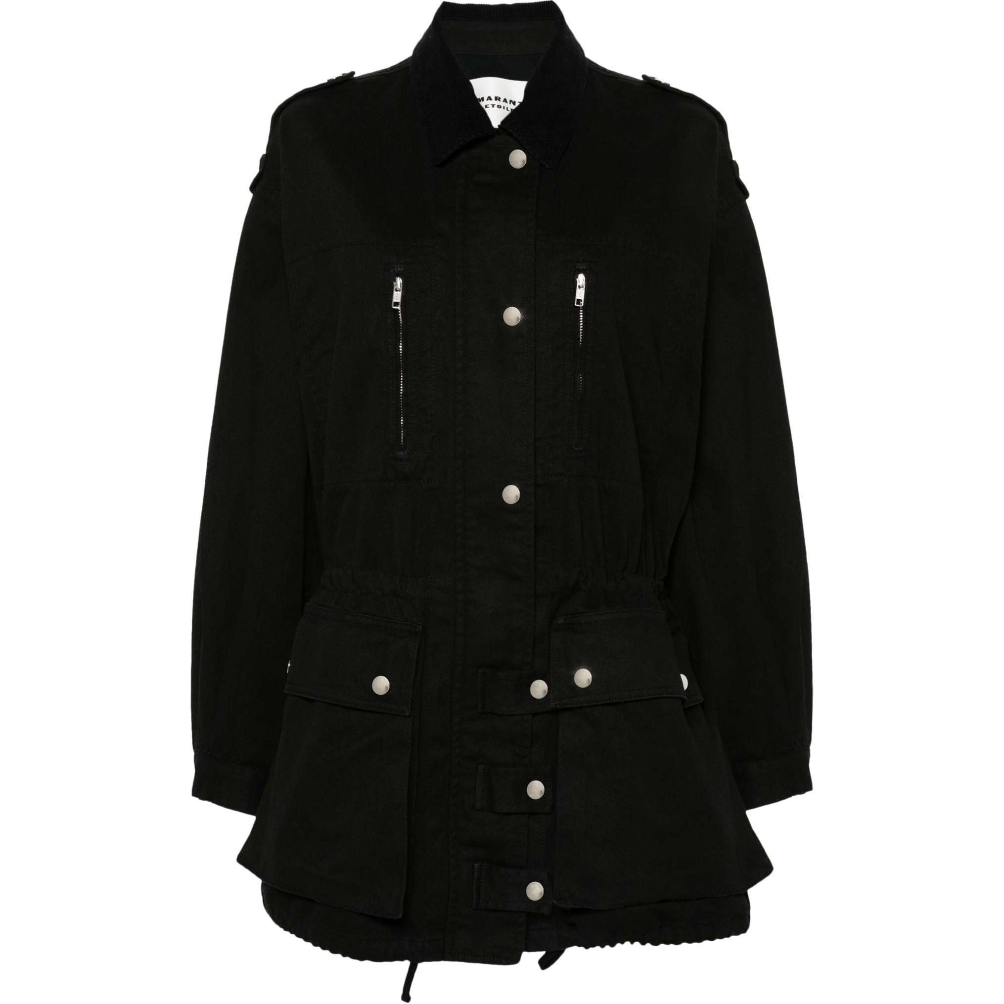 

Куртка Marant ÉTOILE Joanna с кулиской ISABEL MARANT ETOILE, черный
