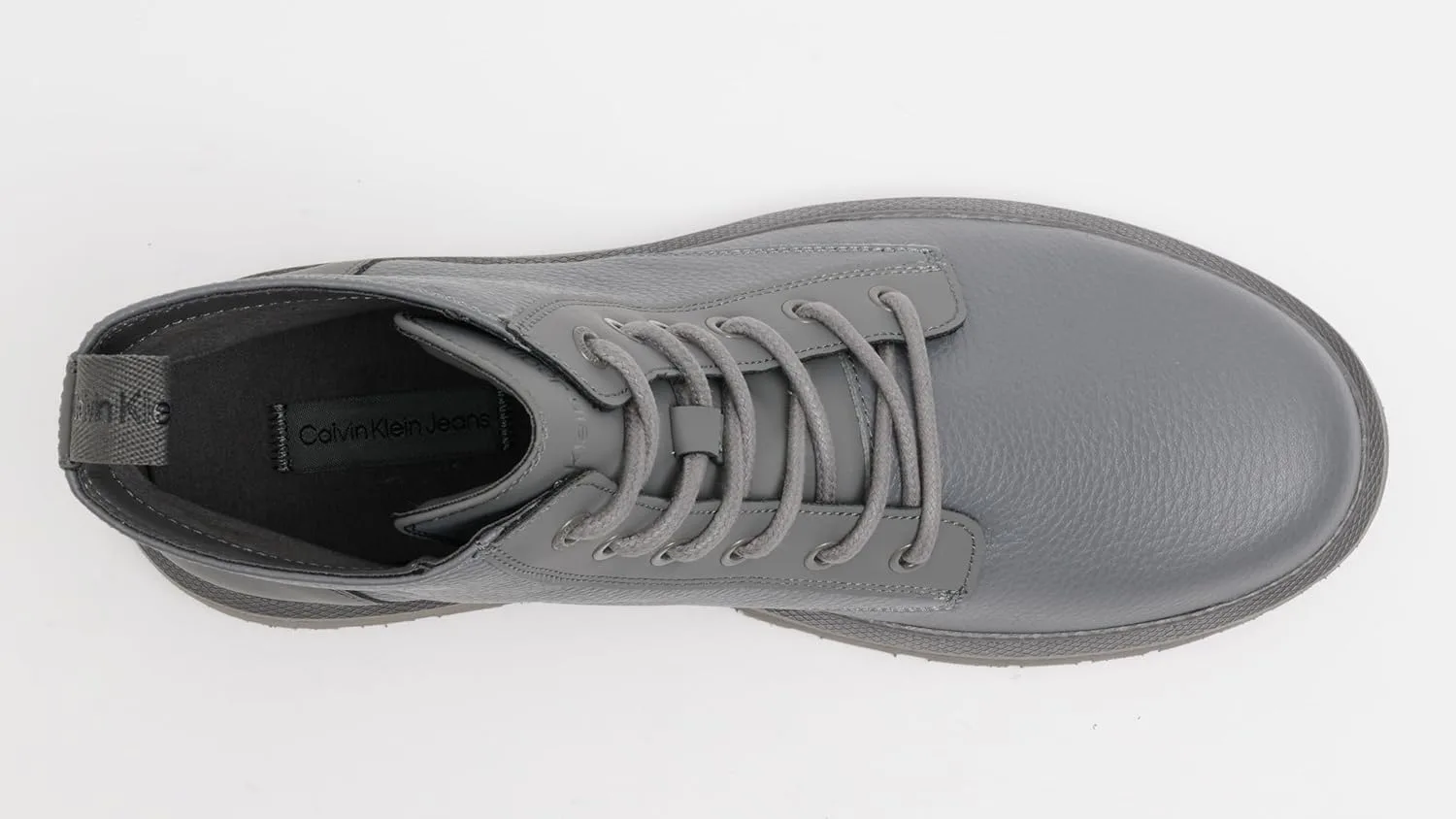 Мужские ботинки Calvin Klein Eva Mid на шнуровке LTH Ym0ym00751, серый — фото 3