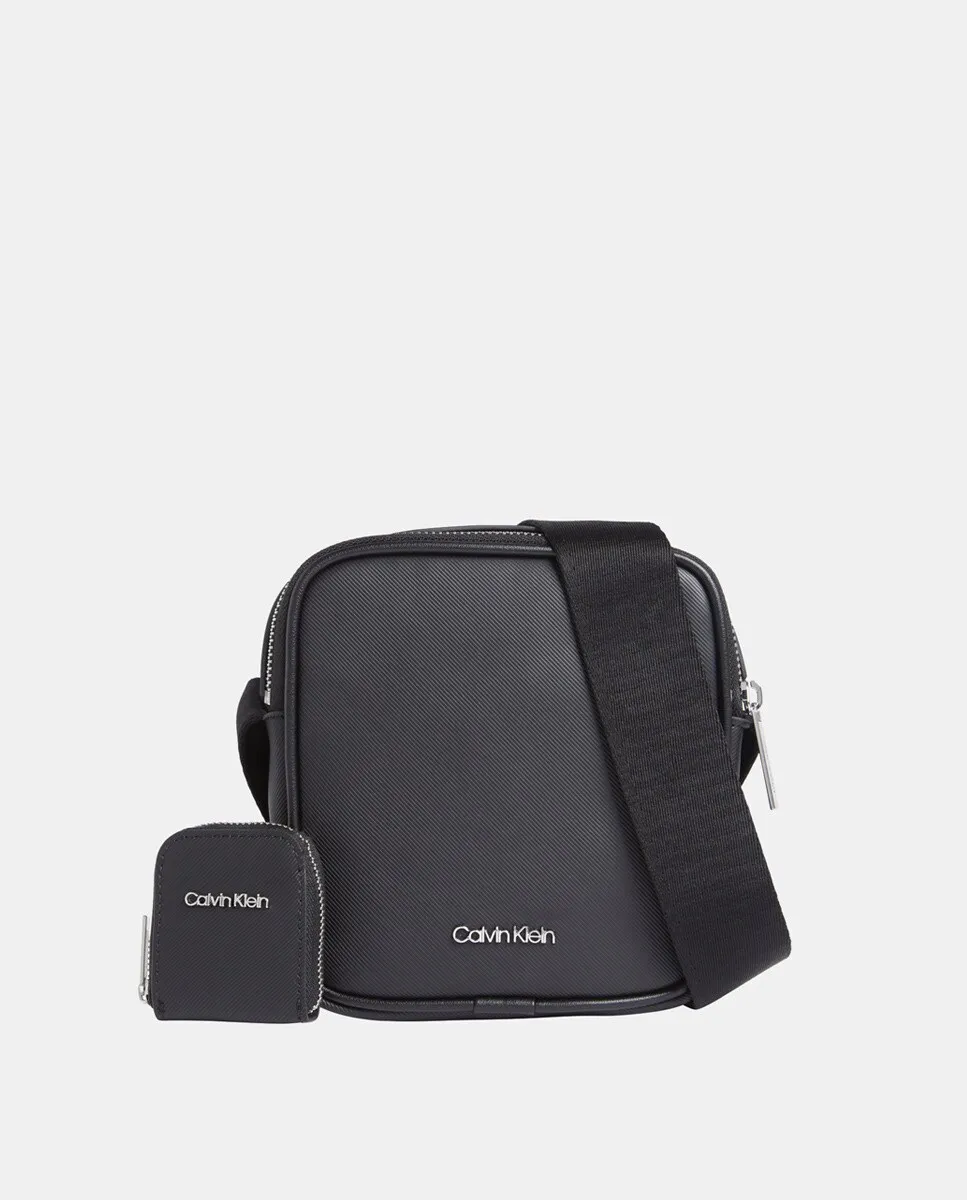 

Сумка через плечо и чехол для шлема Calvin Klein, черный