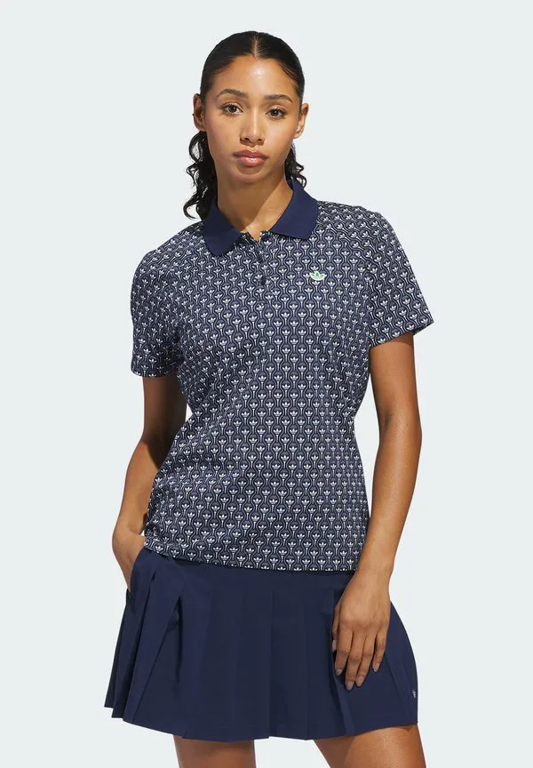 Рубашка поло Adidas Golf Originals, Night Indigo/Chalk White