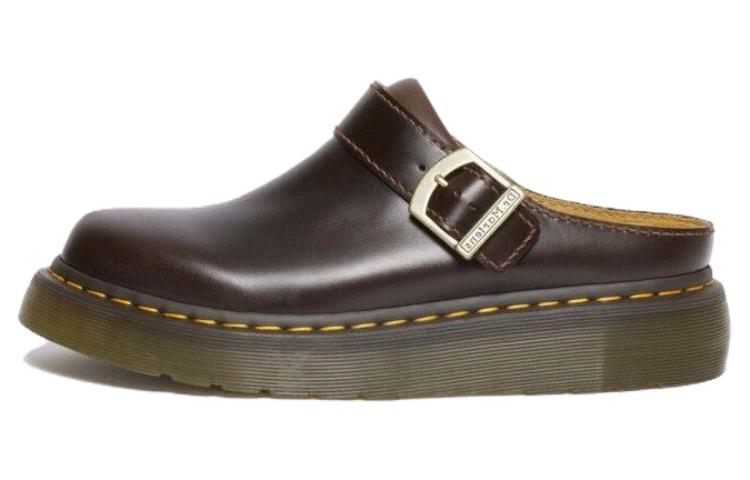 Мюли Laketen Slingback Dr.Martens, Brown Red