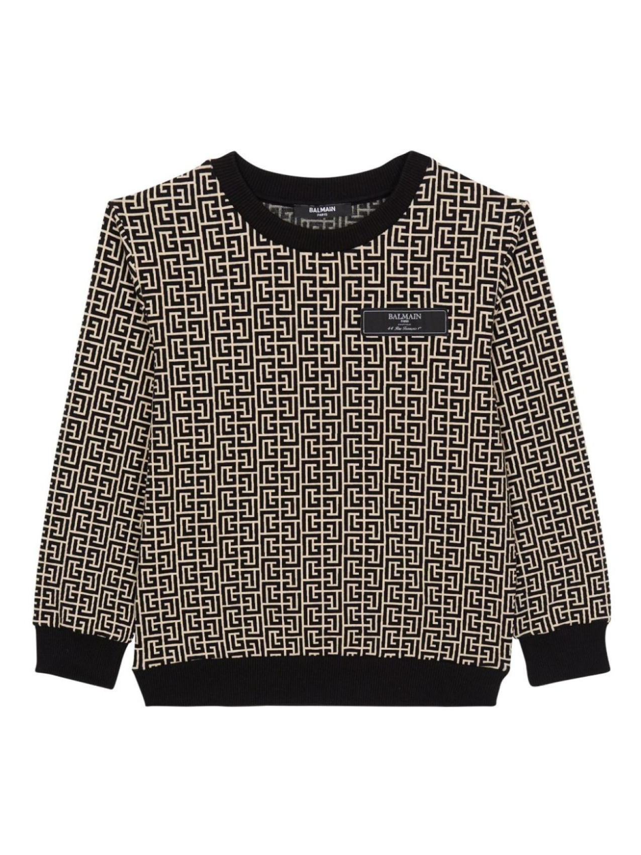 

Balmain Kids толстовка Labyrinth, черный