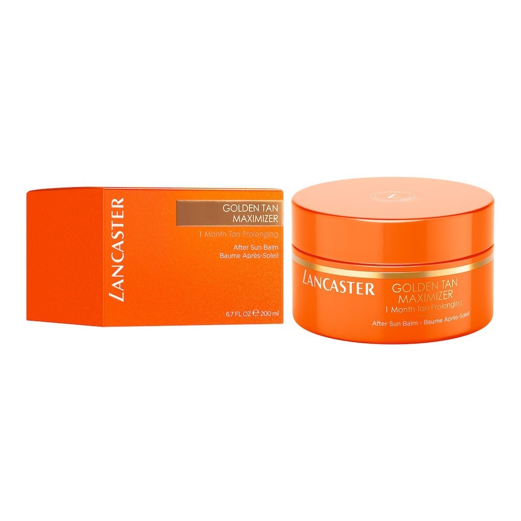 Средство после загара sun care golden tan maximizer after sun balm Lancaster, объем 200 мл — фото 2