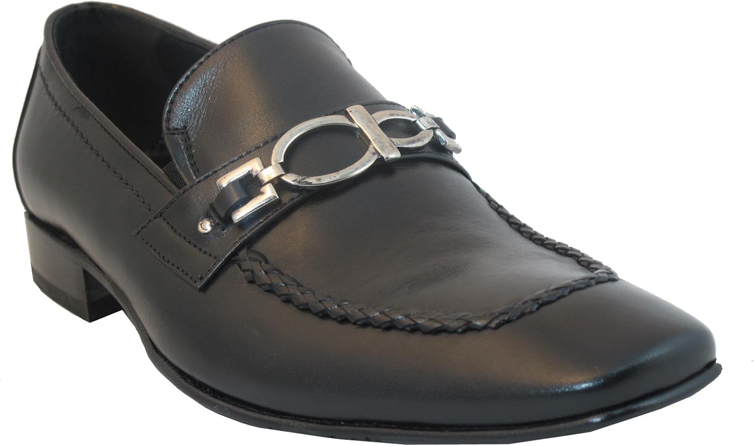 

Мужские итальянские нарядные туфли Davinci, черный