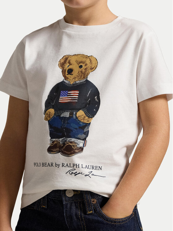 Футболка regular fit 322P00508001 Polo Ralph Lauren, белый — фото 3