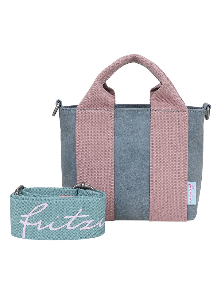 

Fritzi aus Preußen Сумка бирюзово-розового цвета - (Ш)20 x (В)15,5 x (Г)7 см