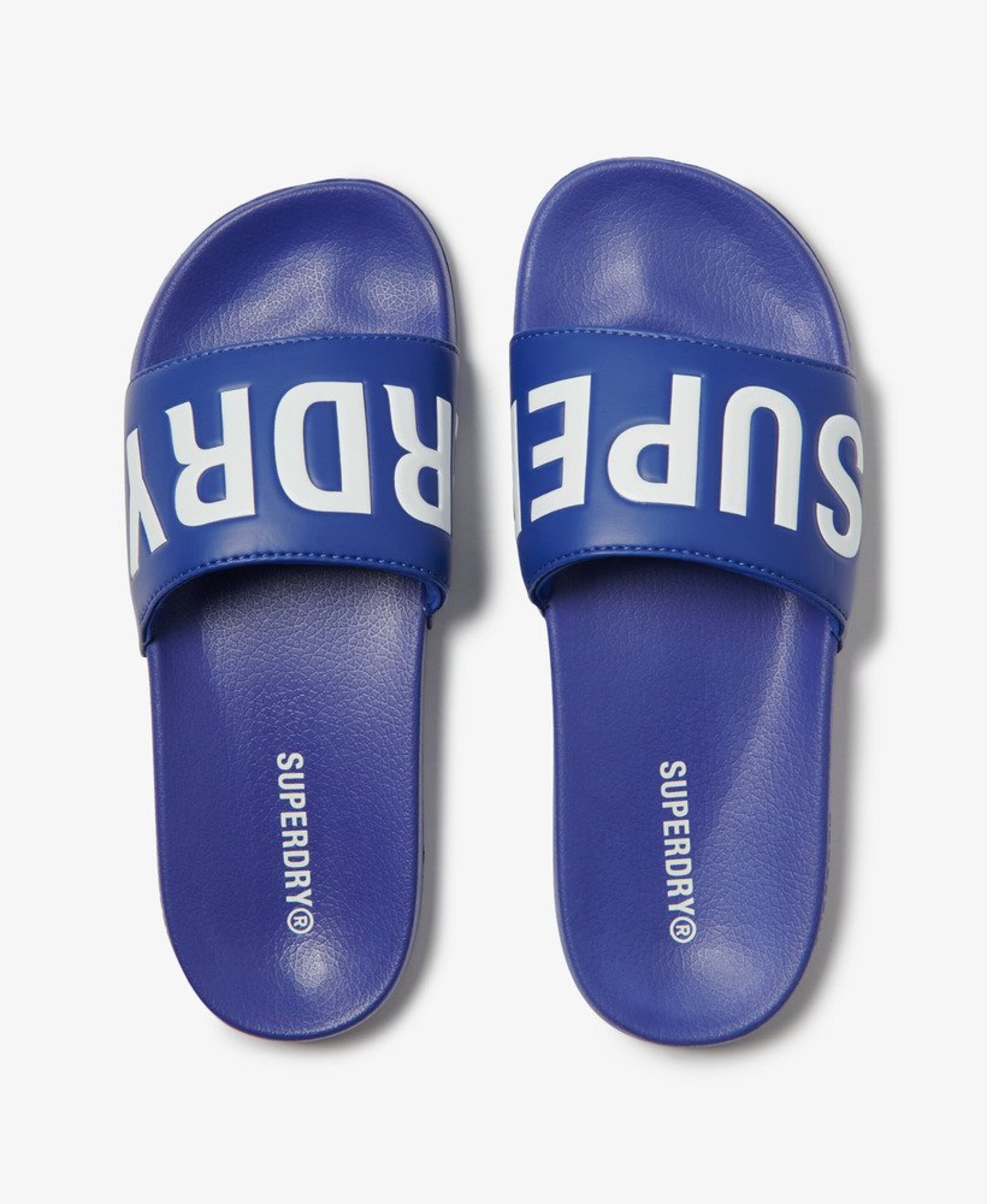 Superdry & Co Пляжные и бассейновые тапочки в синем цвете — фото 4