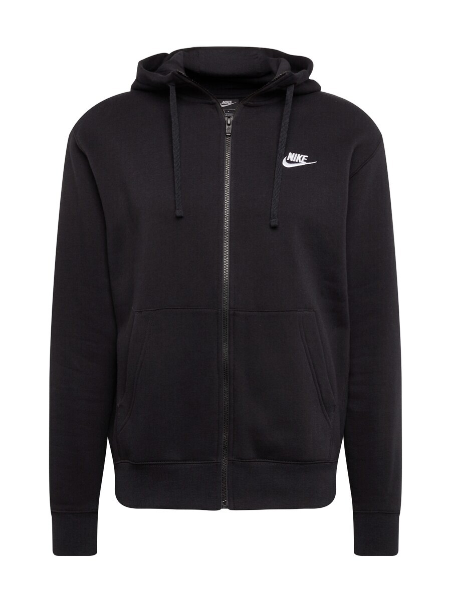 

Худи на молнии Nike Sportswear CLUB FLEECE, черный