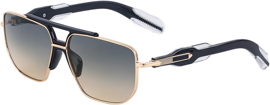 

Мужские высококачественные квадратные солнцезащитные очки для вождения — модные европейские и американские очки для путешествий на открытом воздухе с защитой от УФ-излучения — 6 GJKTFNJIF, 6