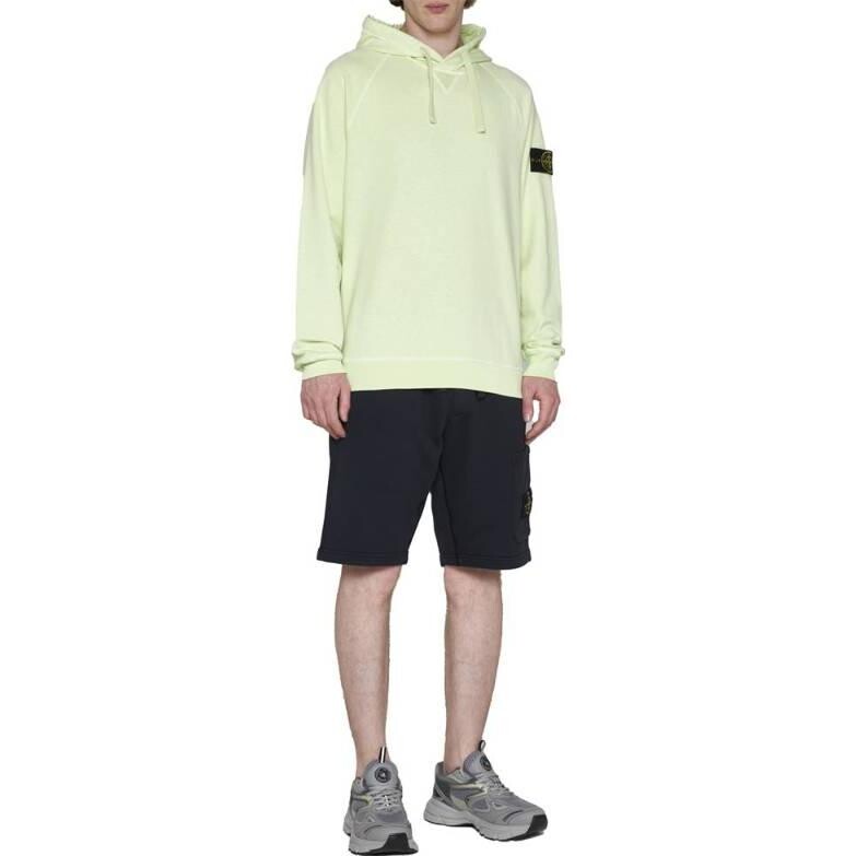 Худи Stone Island Logo Patch, светло-зеленый — фото 2