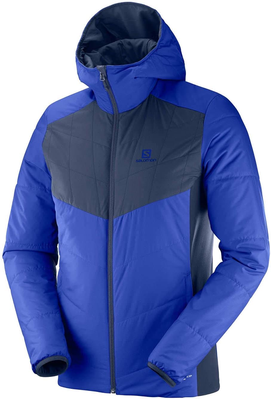 

Толстовка Salomon DRIFTER MID HOODIE мужская, Surf The W/Night Sk