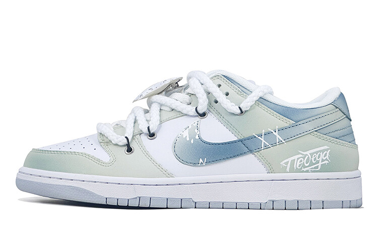 

Мужские кроссовки для скейтбординга Nike Dunk Low, светло-зеленый