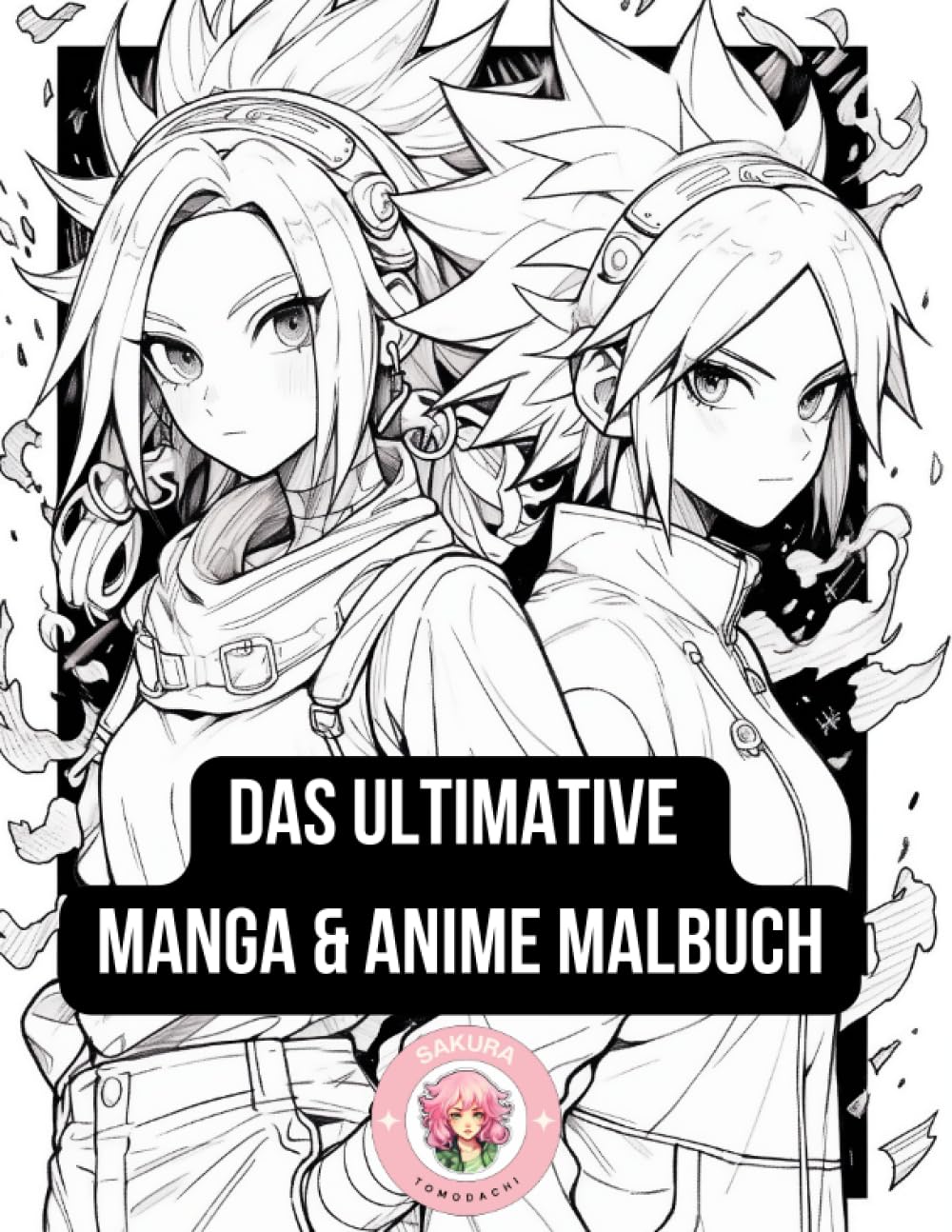 

Das ultimative Manga & Anime Malbuch: 100 abwechslungsreiche Ausmalbilder für eine verzaubernde Reise von Shojo bis Shonen (German Edition) (Independently published)