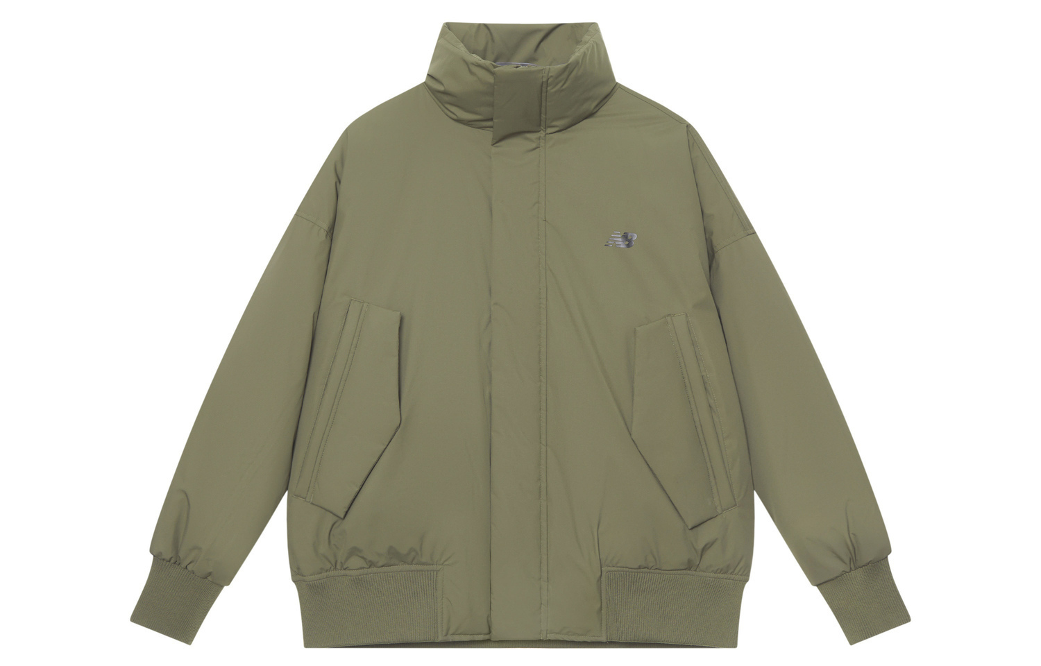 

New Balance Мужская куртка-пилот с отложным воротником из мягкого пуха, Dark Brown