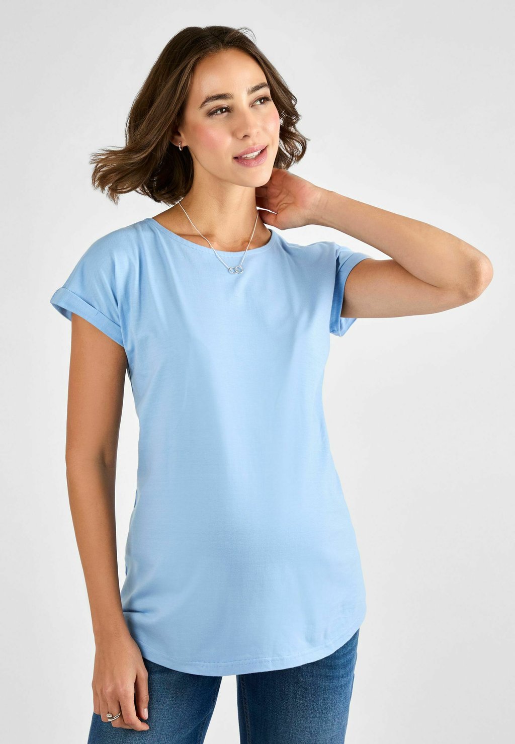 

Базовая футболка MATERNITY FIT - BOYFRIEND JoJo Maman Bébé, синий