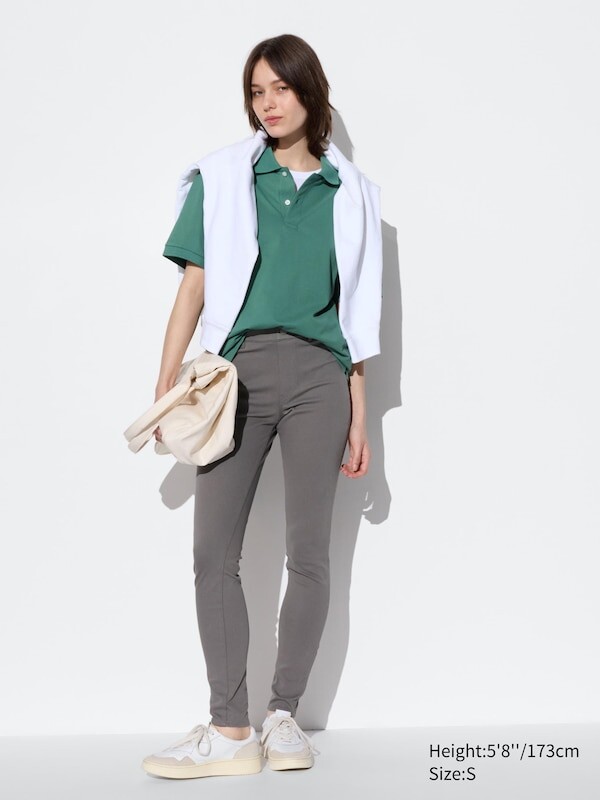 

Леггинсы ultra stretch длинные Uniqlo, серый