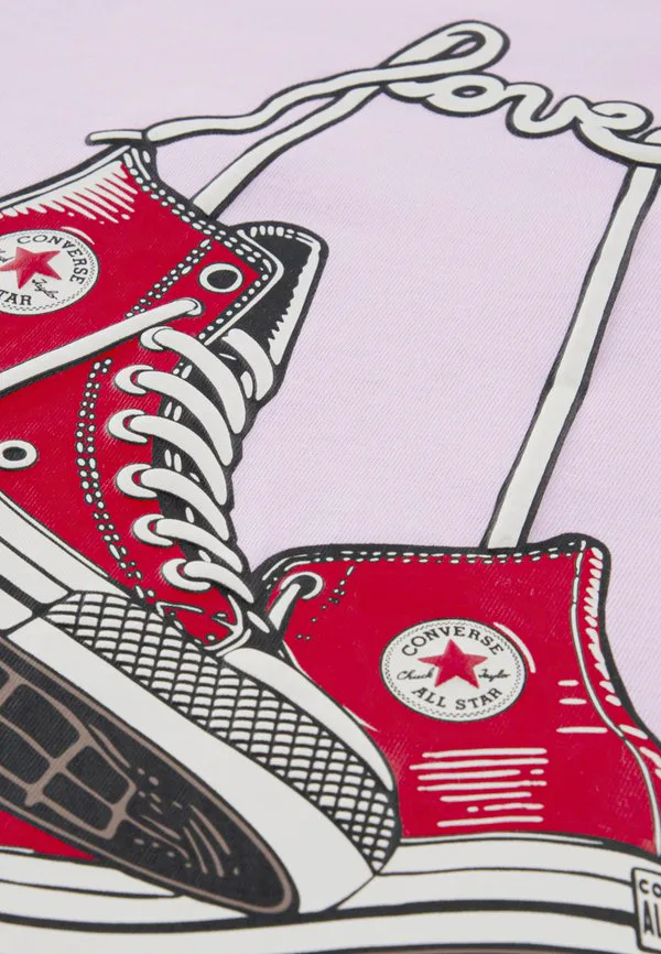 Футболка с принтом ко дню святого валентина Converse, New Found Bloom — фото 4