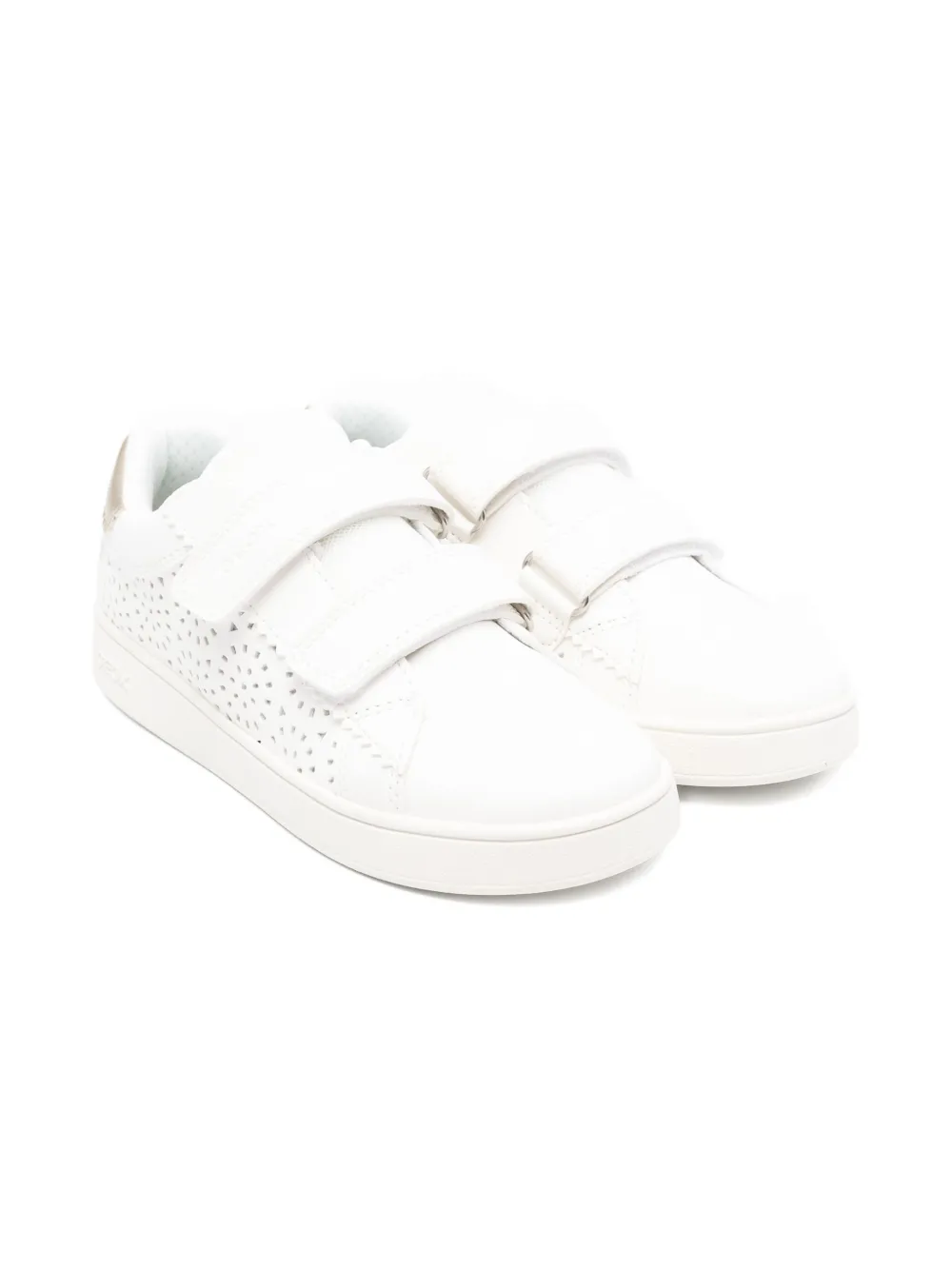 

Кроссовки J Eclyper с перфорацией Geox Kids, белый