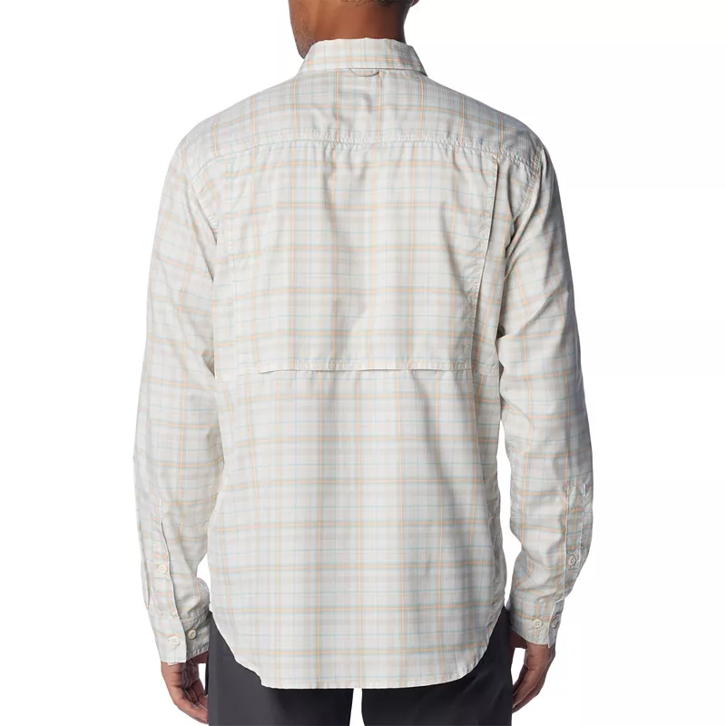 

Мужская рубашка в клетку с длинным рукавом Columbia Silver Ridge Utility Lite, цвет Sea Salt/Multi Plaid