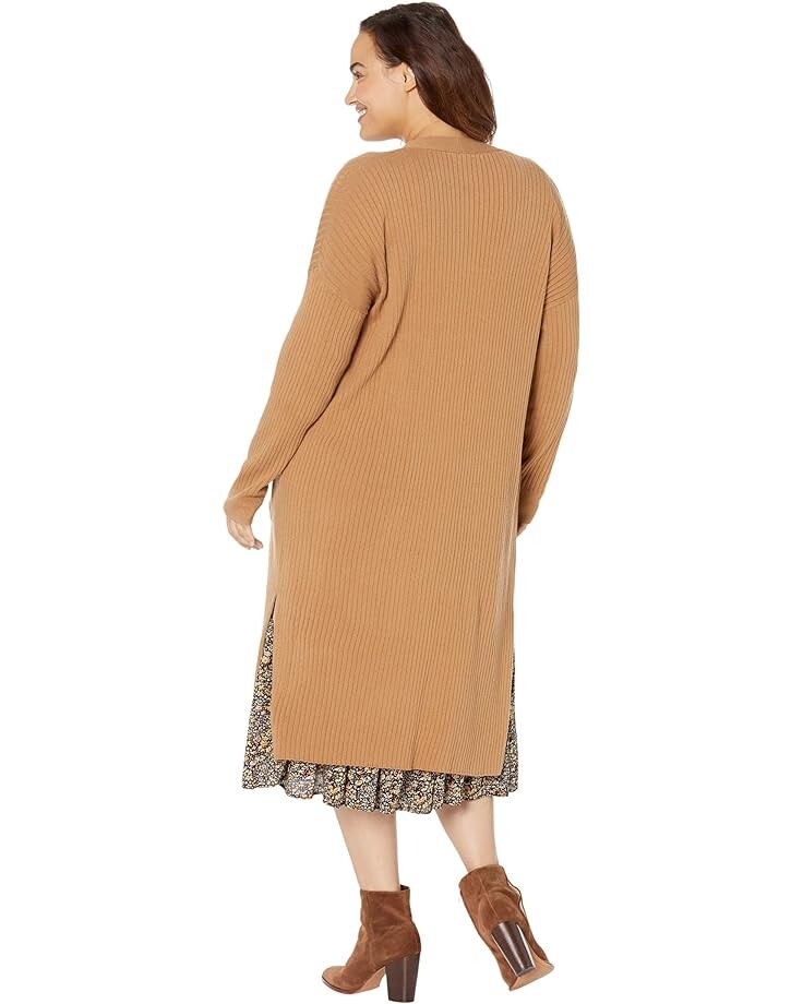 

Свитер Madewell Duster Cardigan Sweater, цвет Heather Camel