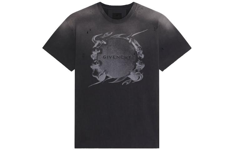 

Футболка мужская черная Givenchy, черный