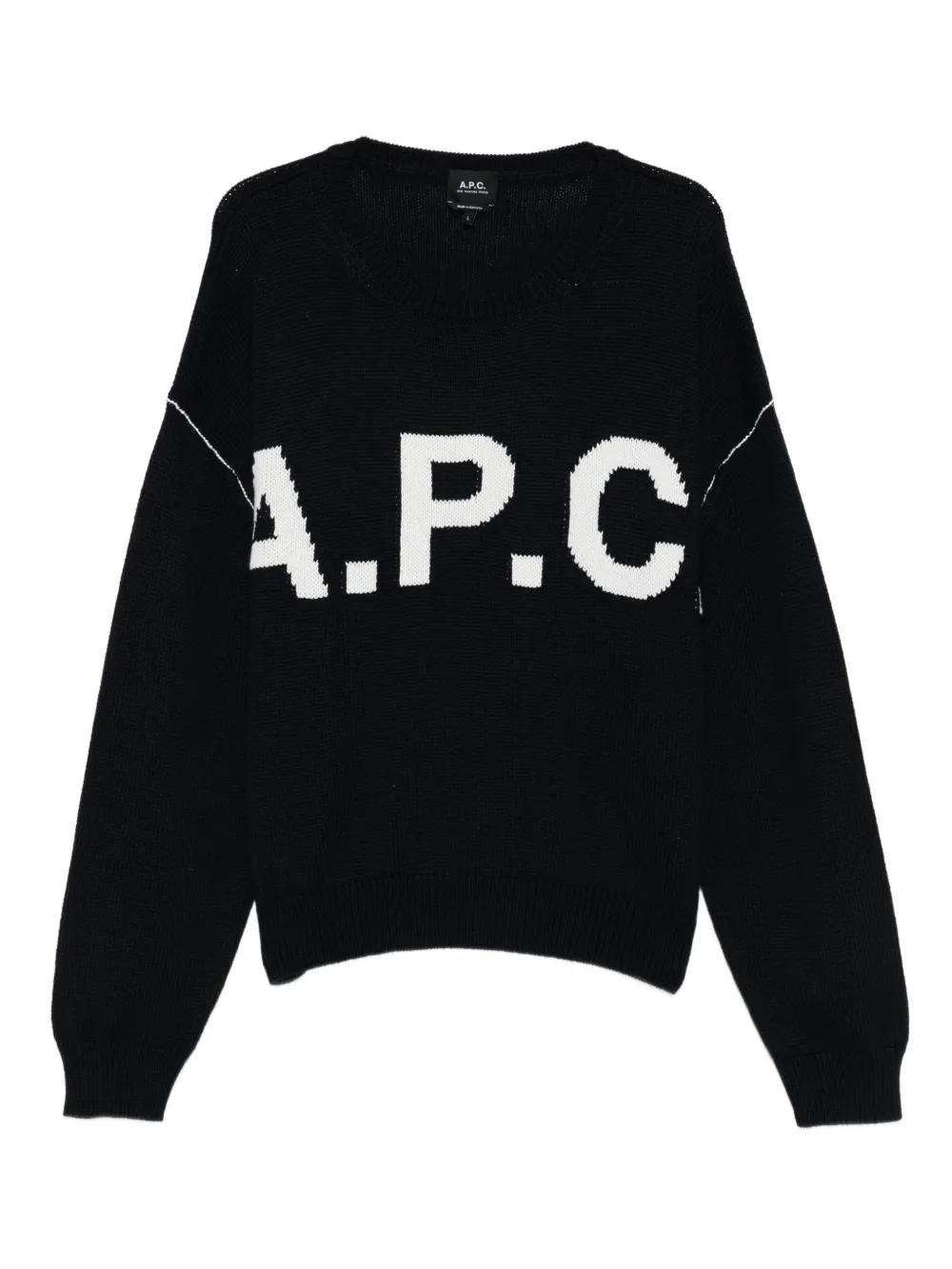 

Свитер с логотипом A.P.C., синий