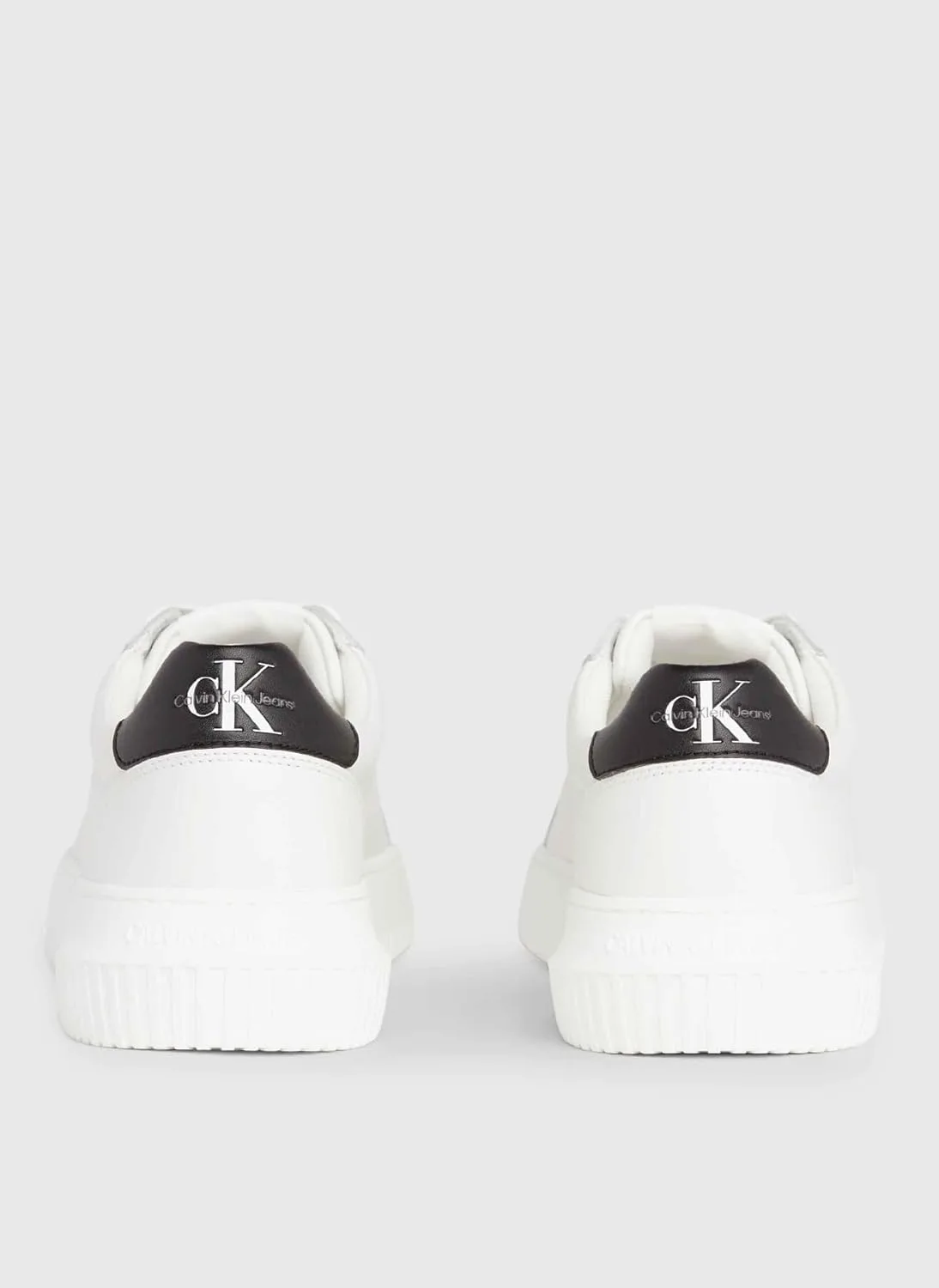 Мужские кеды Calvin Klein Chunky Cupsole Mono Lth, белый — фото 4