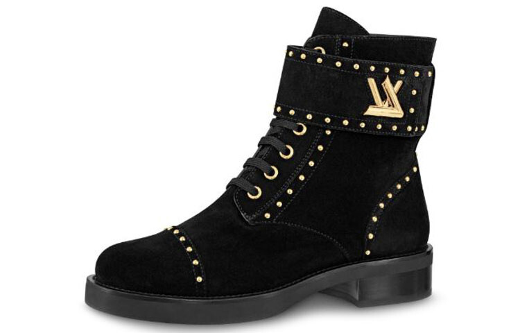 

Женские ботинки Louis Vuitton Wonderland, черный/золотой