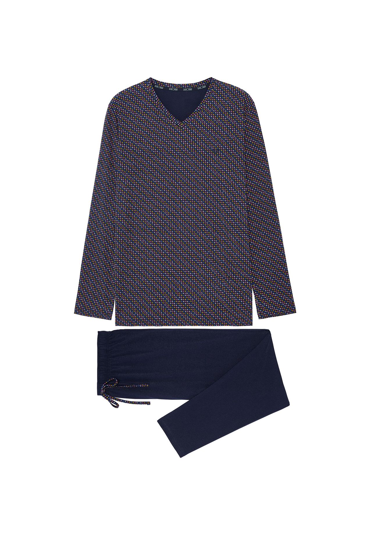 

Пижама Хэл HOM, цвет Navy Print