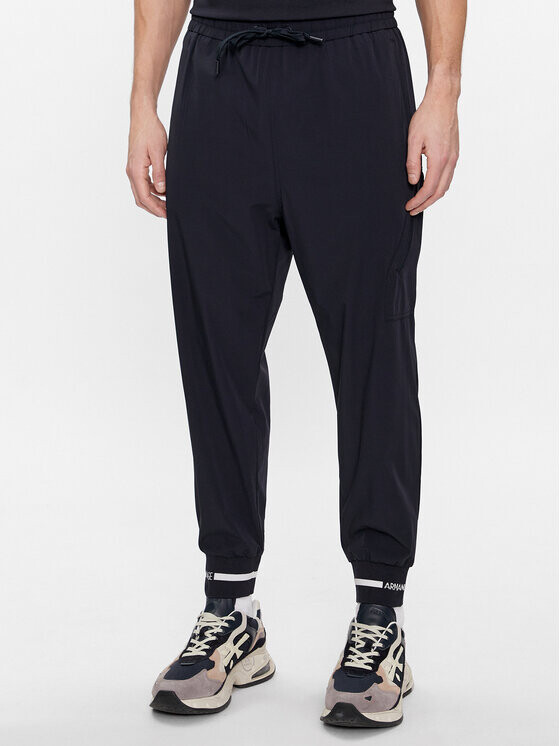 

Спортивные брюки стандартного кроя Armani Exchange, синий