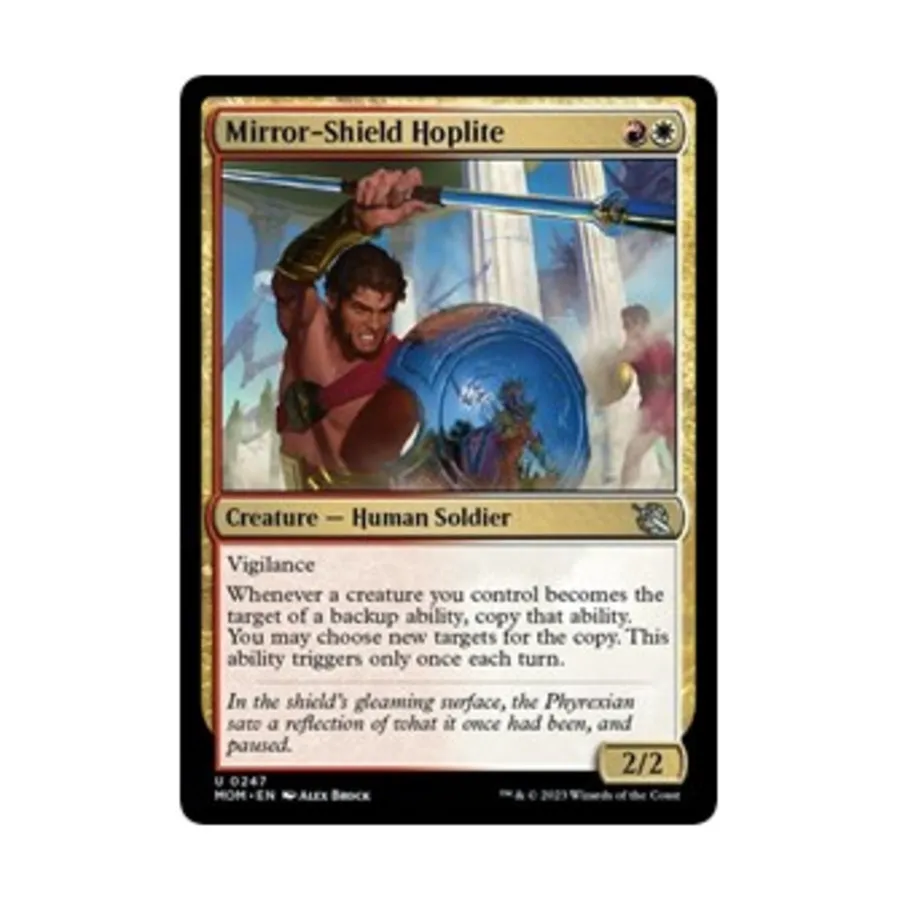 

CCG Гоплит Зеркального Щита (U), MTG - March of the Machine