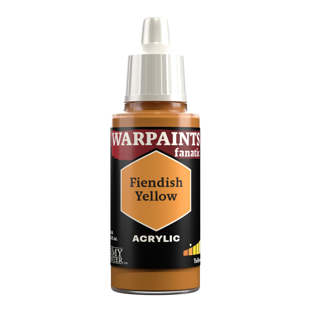 

Аксессуары Army Painter Warpaints Fanatic: Fiendish Yellow (18ml)