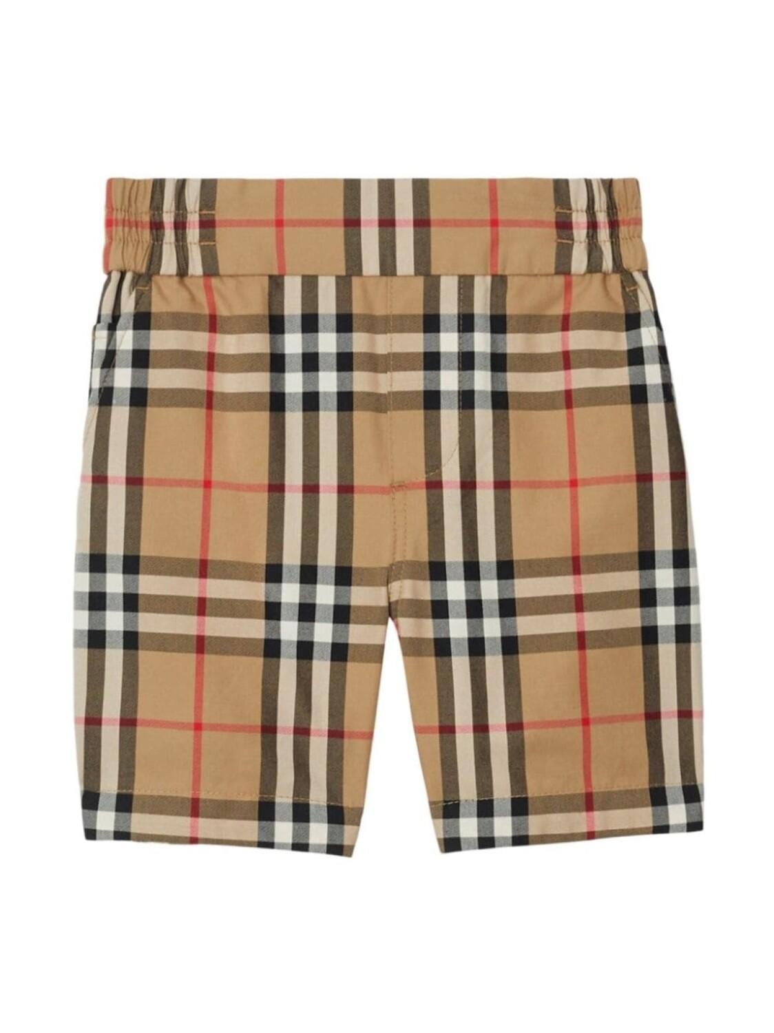 

Burberry Kids шорты в клетку Vintage Check, коричневый