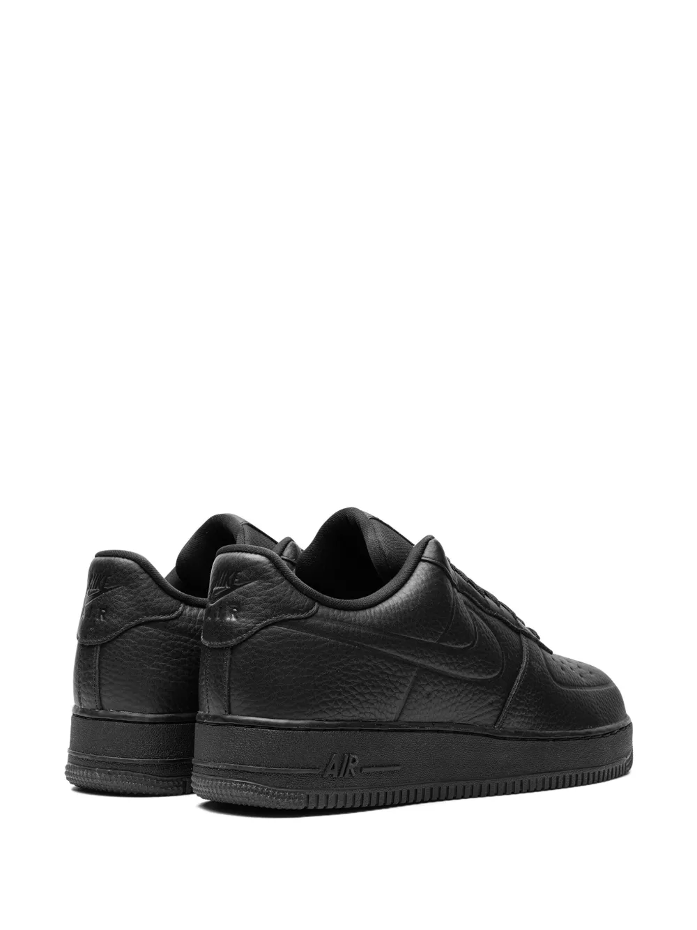 Кроссовки Air Force 1 Low Waterproof Triple Black Nike, черный — фото 3