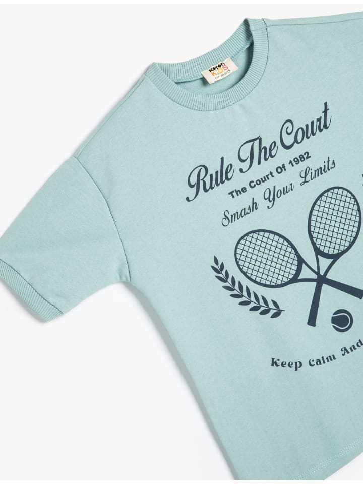 

Футболка зеленого цвета KOTON