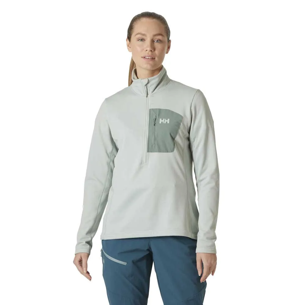 

Флис Helly Hansen Versalite half zip, зеленый/серый