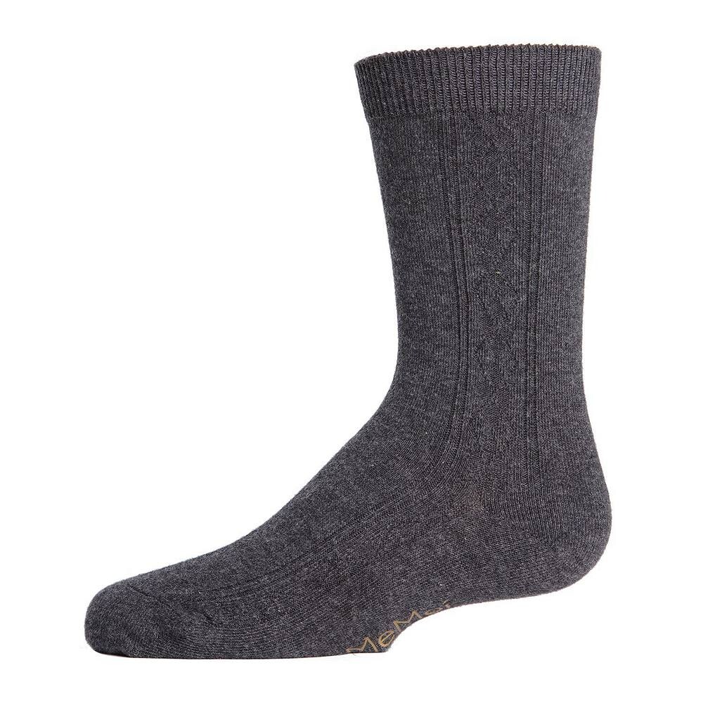 

Платье из хлопковой смеси Clocking Argyle для мальчиков, носки с круглым вырезом MeMoi, серый