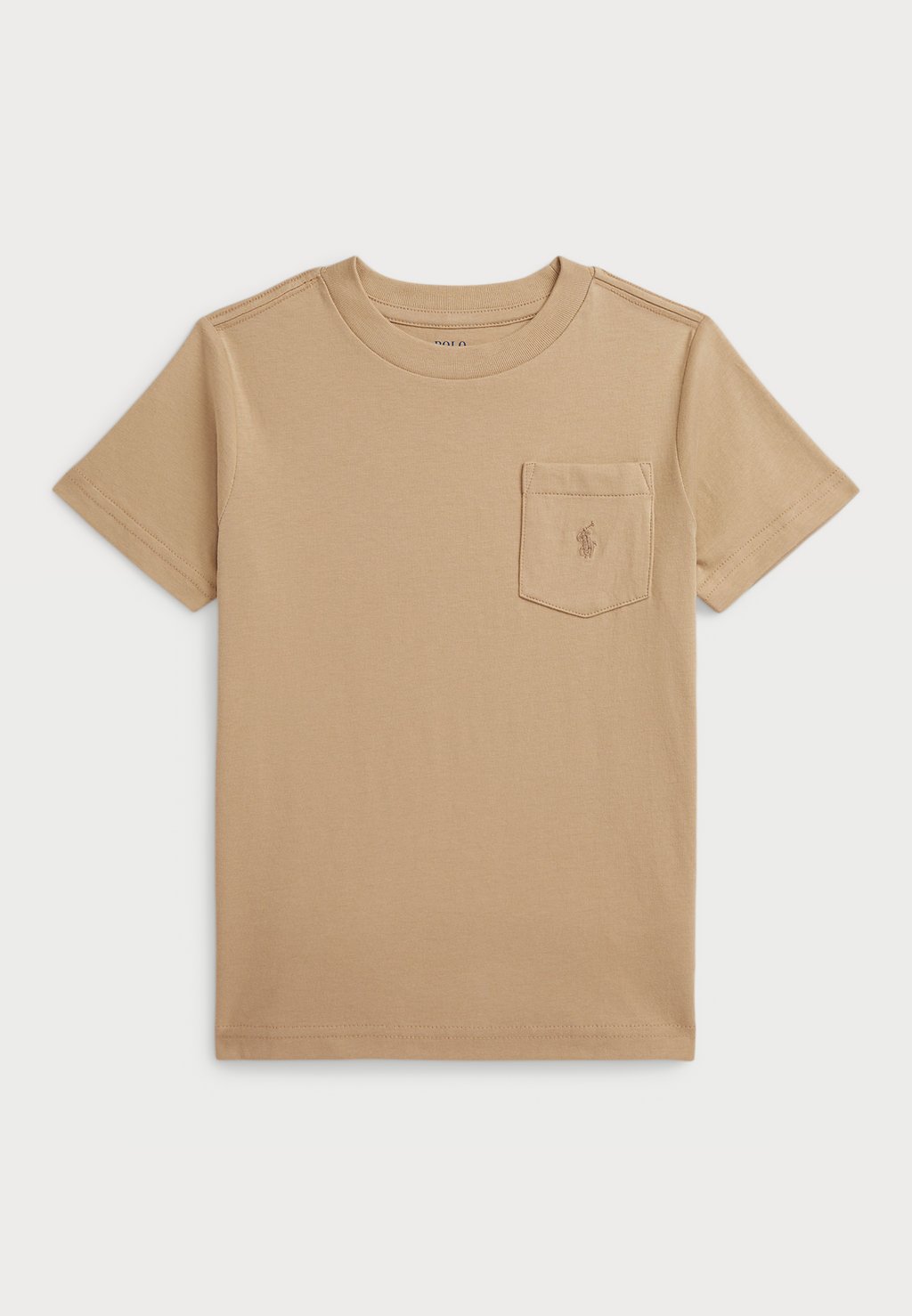 

Базовая футболка COTTON JERSEY POCKET T-SHIRT Polo Ralph Lauren, цвет Vintage Khaki