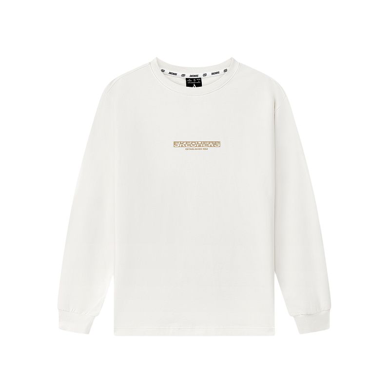 

Свитшот Leisure Sports Series Unisex Skechers, белый