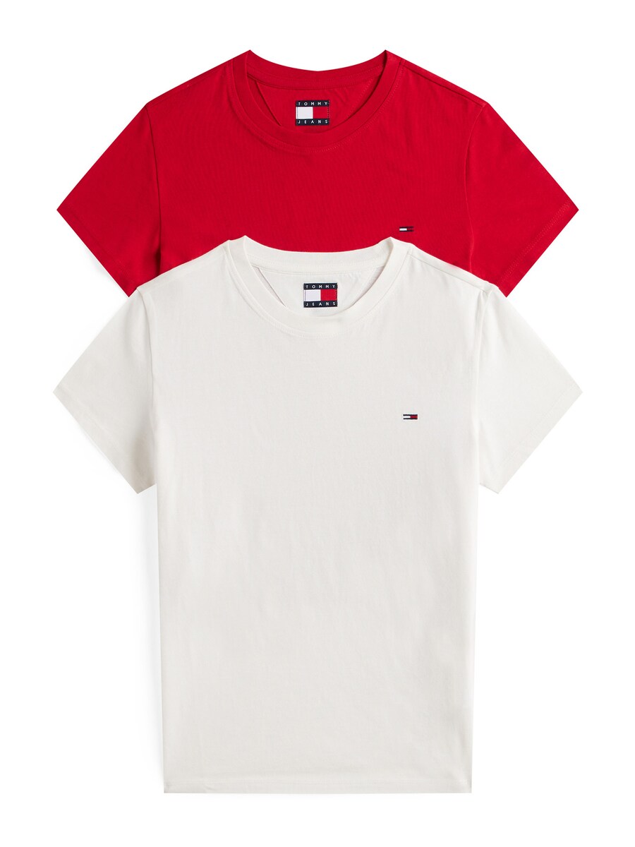 

Рубашка Tommy Jeans, цвет Red/White