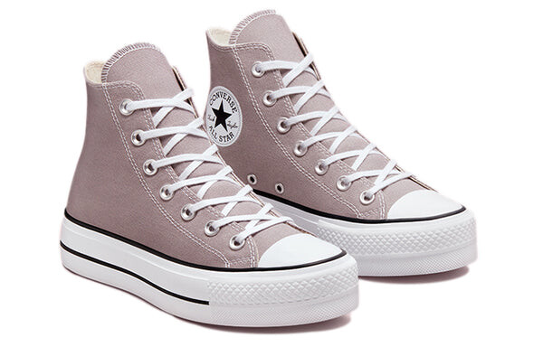 Кроссовки chuck taylor all star platform high 'vapor mauve' Converse, серый — фото 3