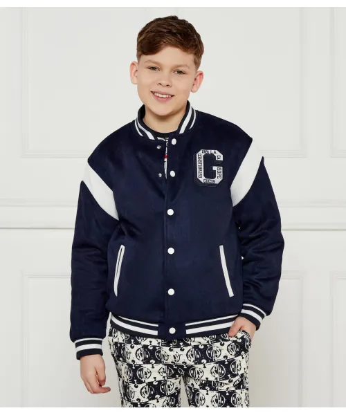 

Бомбер Loose fit Guess, синий