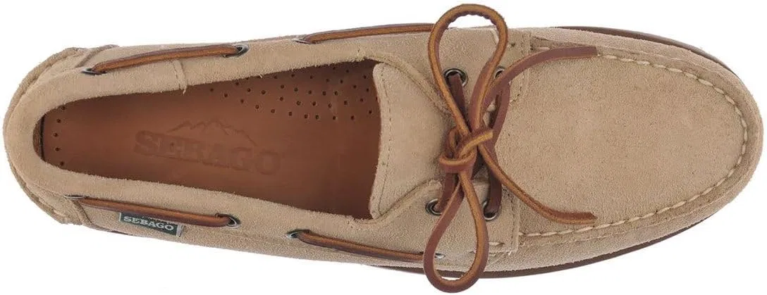 Лоферы замшевые Sebago Ranger, Beige Camel — фото 3