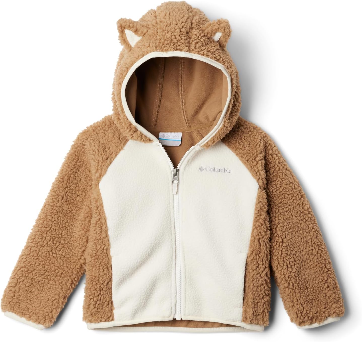 

Columbia Unisex-child Foxy Baby Sherpa Full Zip, Delta/Chalk
