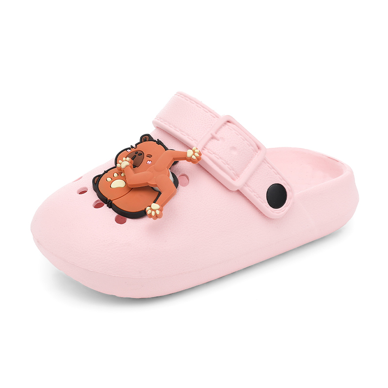 

Износостойкие тихие детские сандалии для подростков FIRS Kids, розовый